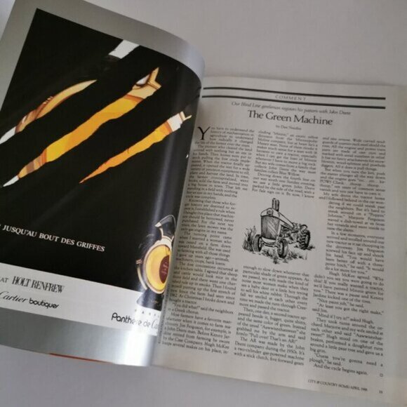 April 1988 City & Country Home Magazine Canadian Lifestyle Interior Design Archi - Picture 11 of 11